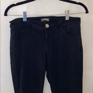 Express Black Stretchy Jeans
